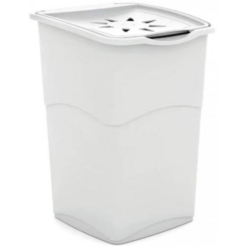 KIS KORAL 47L Wäschekorb 38x37x53cm weiß KIS KORAL 47L Wäschekorb 38x37x53cm weiß
