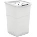 KIS KORAL 47L Wäschekorb 38x37x53cm weiß