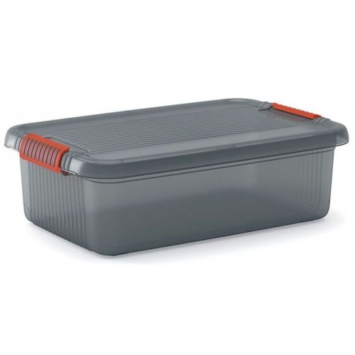 KIS K LATCH BOX M 28L 59x39x18cm Grau KIS K LATCH BOX M 28L 59x39x18cm Grau