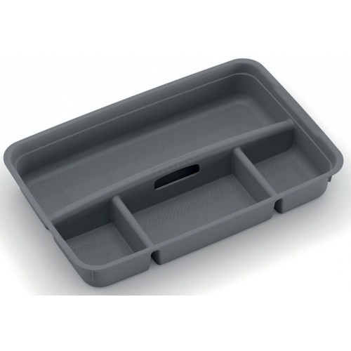 KIS K LATCH BOX TRAY M-L-XXL Ablageschale 54,5x36x8,5cm grau