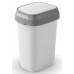 KIS DUAL SWING BIN S 10L Abfalleimer 19x25x33cm weiß