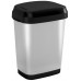 KIS DUAL SWING BIN STYLE M 25L STEEL Abfalleimer 26x37x47,5cm