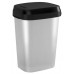 KIS DUAL SWING BIN STYLE L 50L STEEL Abfalleimer 31x42x62cm
