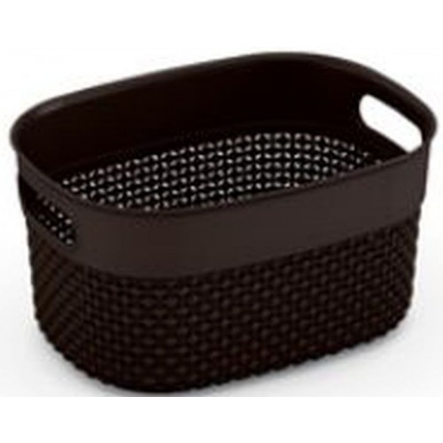 KIS FILO BASKET XS 3,5L Korb 23,5x17,5x12cm braun KIS FILO BASKET XS 3,5L Korb 23,5x17,5x12cm braun