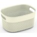 KIS FILO BASKET XS 3,5L Korb 23,5x17,5x12cm creme