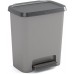 KIS COMPATTA 25L Treteimer 38 x 28 x 43 cm grau