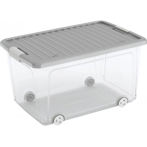 KIS W BOX L 50L 59x39x32cm Transparent/Grau