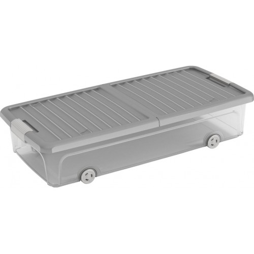 KIS W BOX UNDERBED L 35L 79x39x17cm Transparent/Grau