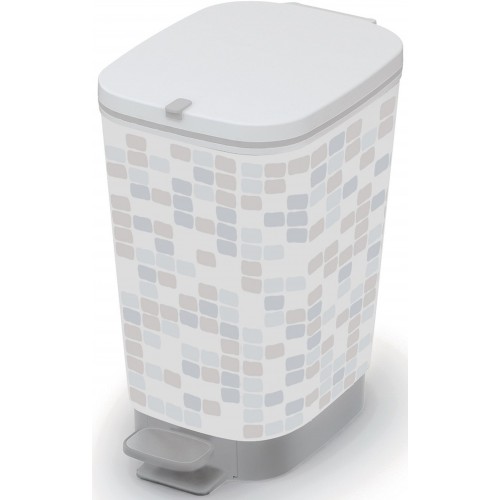 KIS CHIC BIN S 10L Treteimer 18 x 27 x 30 cm mosaic