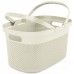 KIS FILO Einkaufskorb 46x24x30cm creme