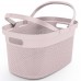 KIS FILO Einkaufskorb 46x24x30cm rosa