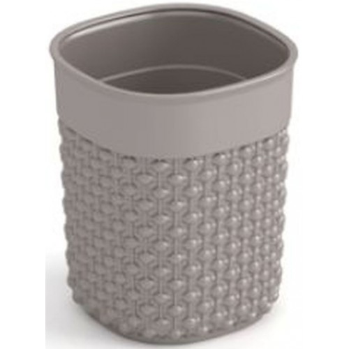 KIS FILO round organizer S 9x9x11cm taupe