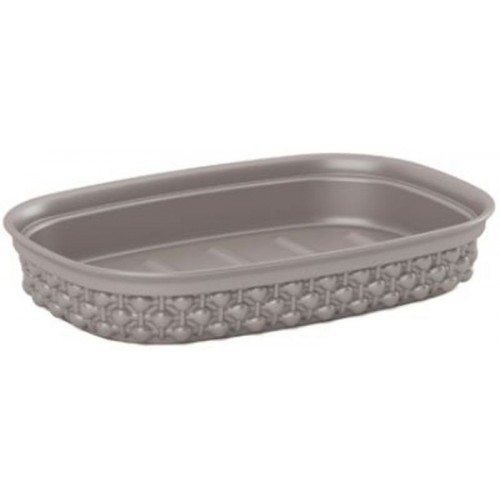 KIS FILO Seifenschale 15x10x3cm taupe KIS FILO Seifenschale 15x10x3cm taupe