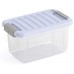 KIS W BOX XS 5L 28x18x17cm Transparent/Blueberry