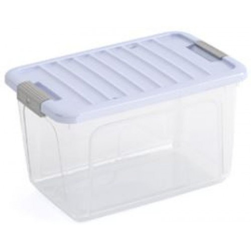 KIS W BOX S 15L 38x25x23cm Transparent/Blueberry