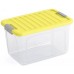 KIS W BOX S 15L 38x25x23cm Transparent/Gelb