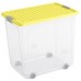 KIS W BOX XL 78L 57x39x52cm Transparent/Gelb