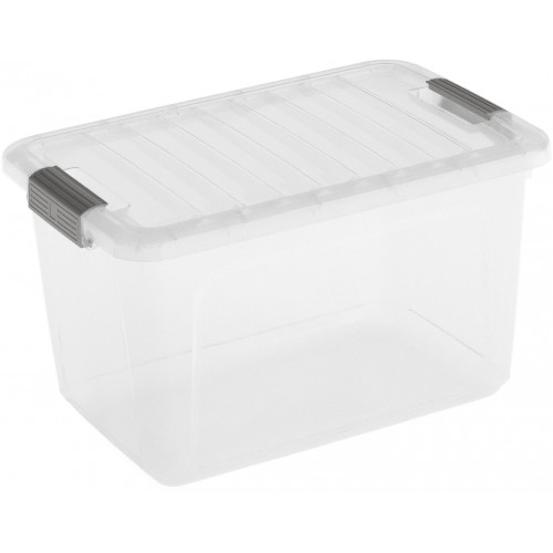 KIS W BOX S 15L 38x25x23cm Transparent/Hellgrau