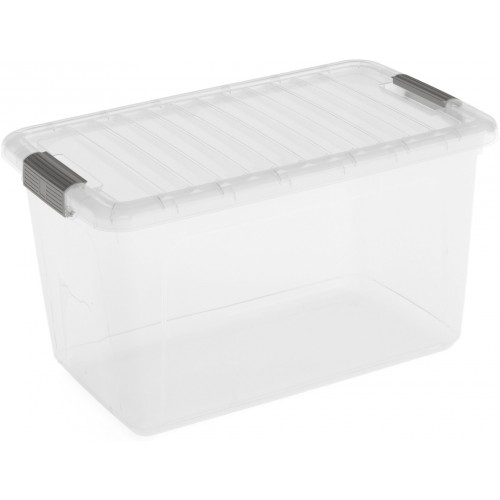 KIS W BOX M 30L 49x30x29cm Transparent/Hellgrau KIS W BOX M 30L 49x30x29cm Transparent/Hellgrau