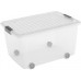 KIS W BOX L 50L 59x39x32cm Transparent/Hellgrau