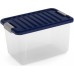 KIS W BOX S 15L 38x25x23cm Transparent/Indigo blau