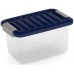 KIS W BOX XS 5L 28x18x17cm Transparent/Indigo blau