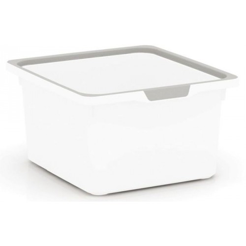 KIS KISKREO BOX M 17,5L Aufbewahrungsbox 39x35x20,5cm weiß