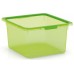 KIS KISKREO BOX M 17,5L Aufbewahrungsbox 39x35x20,5cm transparent grün
