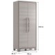 KIS GULLIVER MULTISPACE Kunststoffbox 80x44x182cm beige