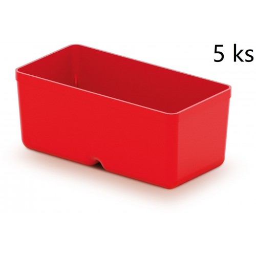 Kistenberg UNITE BOX Becher für Kleinteile, 11x5,5x13,2cm, rot KBS115