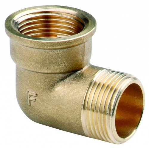 FERRO Messing-Winkel 5/4" K13ZW FERRO Messing-Winkel 5/4" K13ZW