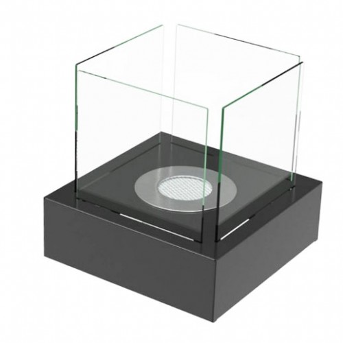 Ethanolkamin Kamin Pyro schwarz