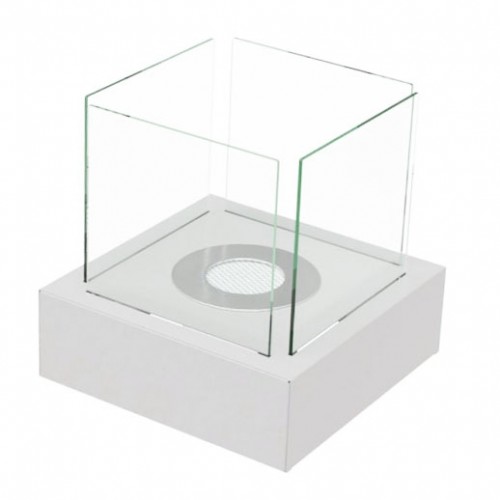 Ethanolkamin Kamin Pyro grau