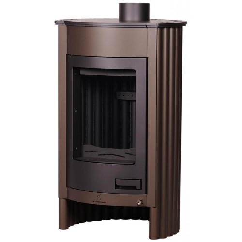 HS FLAMINGO Holzofen MASTERFLAMME Medie I, Velvety Brown