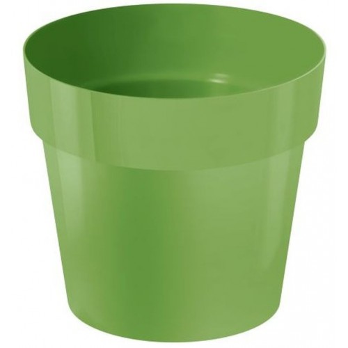 PROSPERPLAST IML Blumentopf ohne Druck 16 cm, Olive DR160