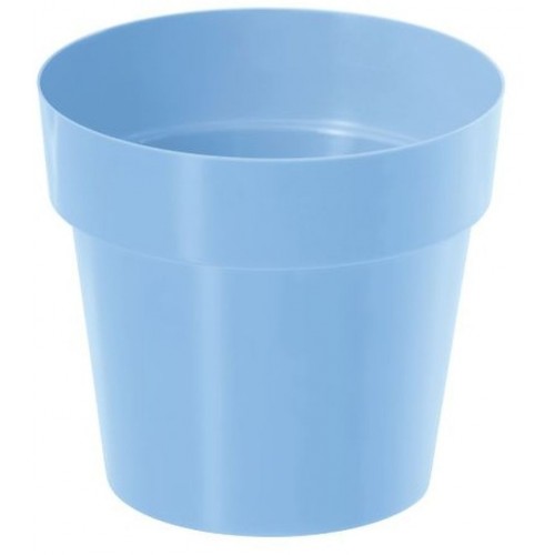 PROSPERPLAST IML Blumentopf ohne Druck 16 cm, hellblau DR160