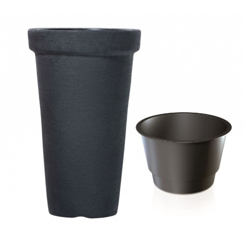 Prosperplast CLASSIC TOWER Blumentopf 40x63cm antrazit DPC40-S433