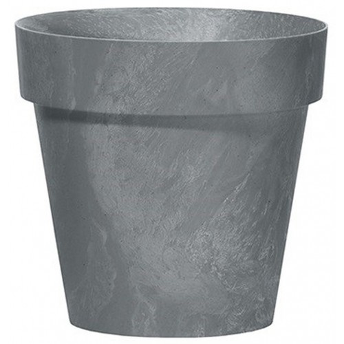 Prosperplast CUBE BETON EFFECT Blumentopf 14cm, 1,2l, marengo DCUB140E-425-U