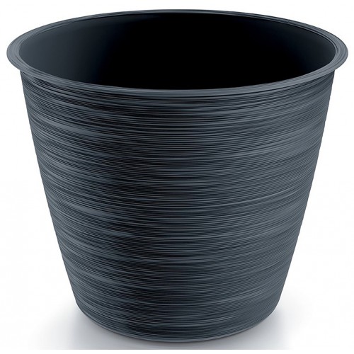 Prosperplast FURU Blumentopf 14,7cm, 1l, Anthrazit DFO150 Prosperplast FURU Blumentopf 14,7cm, 1l, Anthrazit DFO150