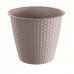 PROSPERPLAST RATOLLA ROUND Blumentopf 10,8l, mocca DRSO300