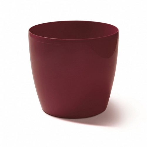 Elho brussels rund mini 1l, 12,5cm Blumentopf - deep marsala, DUO120-R681