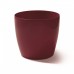 Elho brussels rund mini 1l, 12,5cm Blumentopf - deep marsala, DUO120-R681