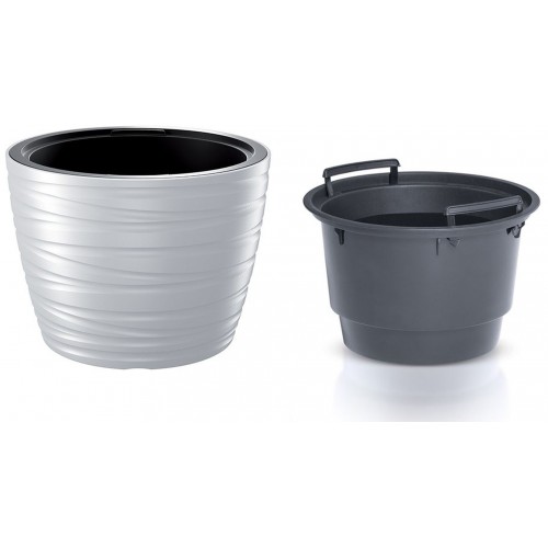 Prosperplast MAZE Blumentopf 37,5cm, weiß DLMZ400-S449