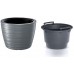 Prosperplast MAZE Blumentopf 47,5cm, grau DLMZ500-405U