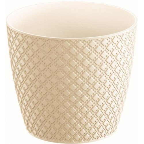 Prosperplast ORIENT Blumentopf 15,7 cm, creme DOR160 Prosperplast ORIENT Blumentopf 15,7 cm, creme DOR160