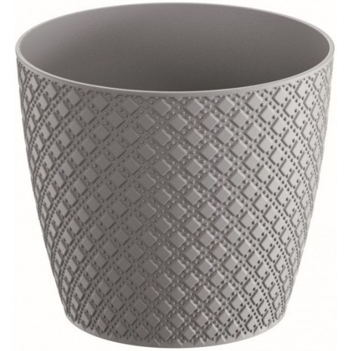 Prosperplast ORIENT Blumentopf 15,7 cm, steingrau DOR160 Prosperplast ORIENT Blumentopf 15,7 cm, steingrau DOR160