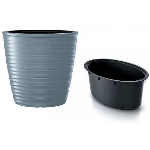 Prosperplast FREZE Blumentopf 59,3cm, grau DPFEE600-443U
