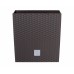 B-WARE Blumentopf in Rattan-Optik RATO LOW quadratisch 32 l braun DRTS325L EINSATZ FEHLT