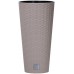 Prosperplast RATO TUBUS Blumentopf 30cm, 15l, mocca DRTUS300-7529U