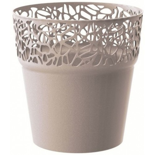 Prosperplast Blumentopf Tree Spitze 17,5cm, mocca DTRE175-7529U Prosperplast Blumentopf Tree Spitze 17,5cm, mocca DTRE175-7529U